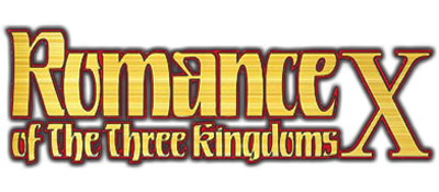Romance of the Three Kingdoms X title screen for Playstation 2